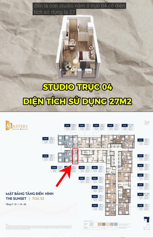 Căn hộ Studio Vinhomes Cổ Loa (Vinhomes Global Gate)
