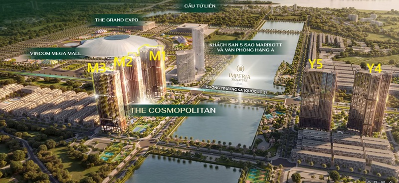 Căn hộ cao cấp Cosmopolitan Vinhomes Cổ Loa Đông Anh