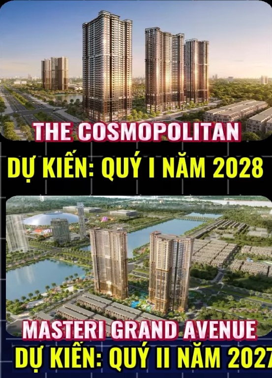 Giá căn hộ Vinhomes Global Gate; Lumiere Primes Hills, Masteri Grand Avenue (Sunset và Sunrise), Cosmopolitan, The Cosmopolitan và Giá bán Y4 & Y5 – The Continental Imperia Signature
