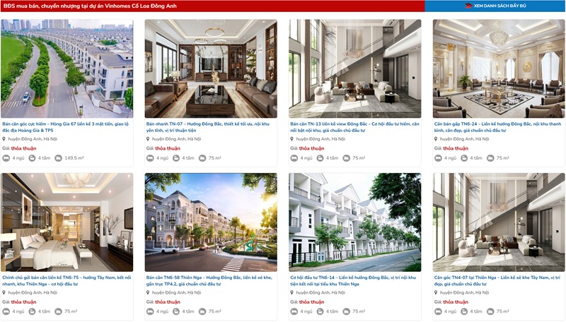 Gửi bán biệt thự Vinhomes Cổ Loa - Vinhomes Global Gate Đông Anh.
