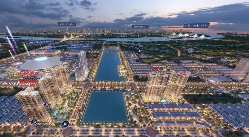 Mua bán căn hộ Cosmopolitan Đông Anh Nằm ngay trong KĐT Vinhomes Global Gate Cổ Loa