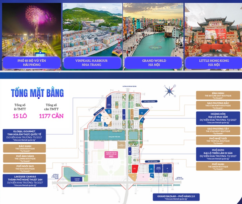 SHOP BOUTIQUE THƯƠNG HIỆU VINHOMES CỔ LOA