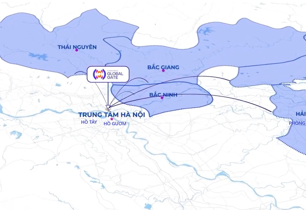 Vị trí Nhà phố thương mại Vinhomes Cổ Loa