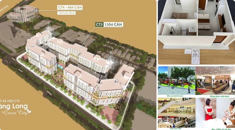 Căn hộ chung cư CT3 và CT4 thuộc khu đô thị mới Kim Chung, xã Kim Chung, huyện Đông Anh, Hà Nội