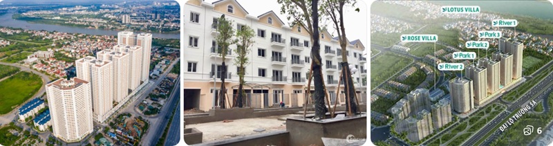 Eurowindow River Park – (xã Đông Hội, Đông Anh) liền kề