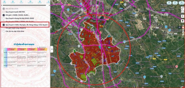 Quy hoạch Vinhomes Olympic Hà Nội