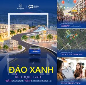 Shop TMDV Đảo Xanh tại Vinhomes Global Gate mở bán