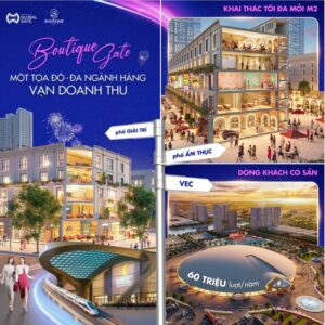 Shop TMDV Expo tại Vinhomes Global Gate mở bán