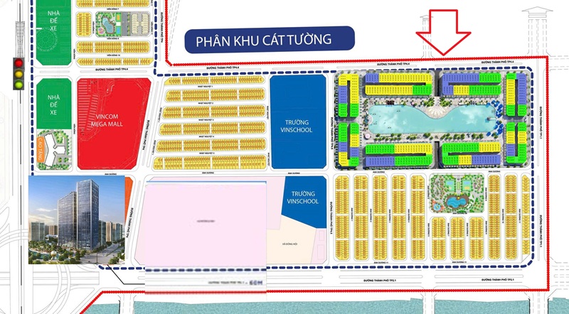 Cho thuê Vincom Collection Grand Bazaar Vinhomes Global Gate