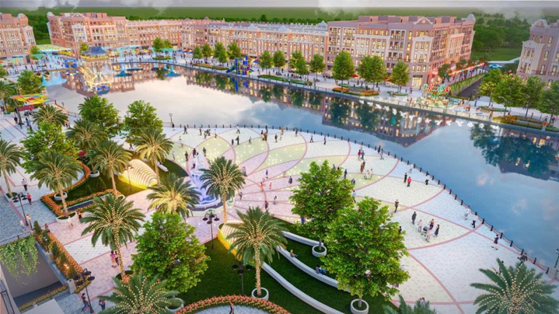 Phối cảnh Vincom Collection Barzarr Vinhomes Global Gate Cổ Loa Đông Anh