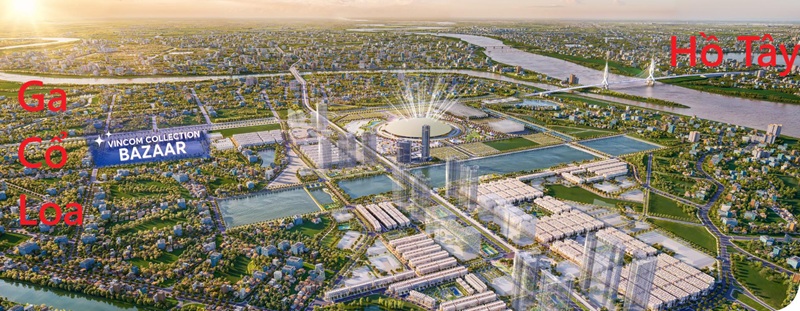 Shop TMDV Vincom Collection Grand Bazaar Vinhomes Global Gate – Đông Anh, Hà Nội