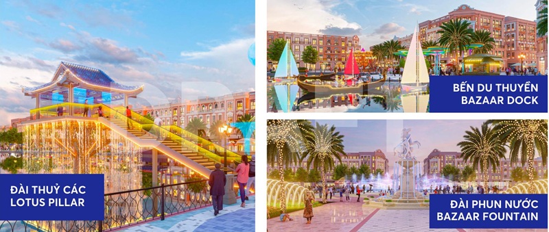 Tiện ích Vincom Bazaar TTTM Vinhomes Global Gate Cổ Loa Đông Anh.