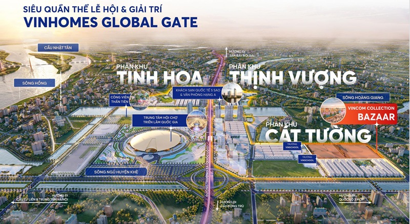 Vincom Collection Grand Bazaar bán và cho thuê