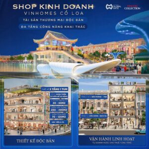 Bán shophouse kinh doanh Vinhomes Global Gate Cổ Loa Đông Anh