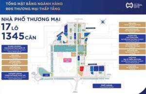 Shop thấp tầng Vinhomes Global Gate Đông Anh Hà Nội